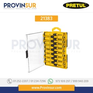 Juego con 15 desarmadores de precisión, 21383 Pretul