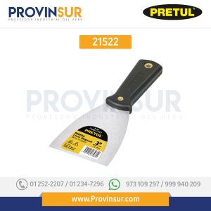 Espátula 2", rígida, 21522 Pretul