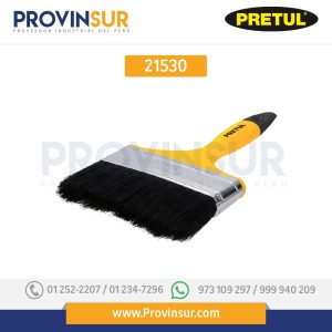 Brocha, mango de plástico, 5", 21530 Pretul