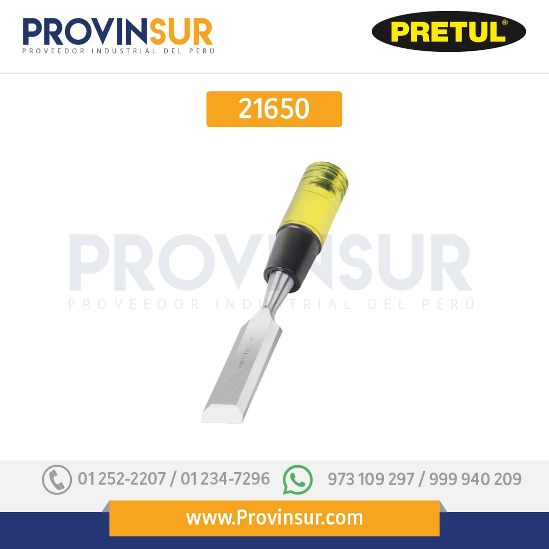 Formón 1/4", 21650 Pretul 1 Formón 1/4", 21650 Pretul