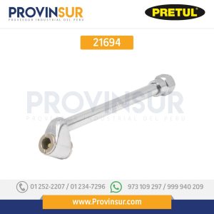 Inflador de cabeza doble, cuerda 1/4 NPT, 21694 Pretul