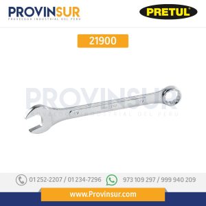Llave combinada, mm, 6 x 100 mm, 21900 Pretul