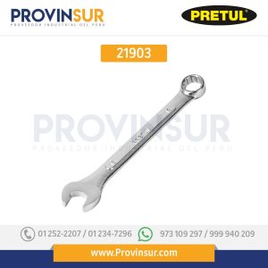 Llave combinada, mm, 9 x 130 mm, 21903 Pretul