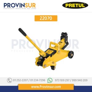 Gato hidráulico de patín, 1.5 ton 22070 Pretul