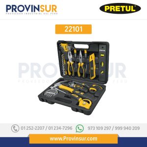 Juego de 42 herramientas comfort grip, 22101 Pretul