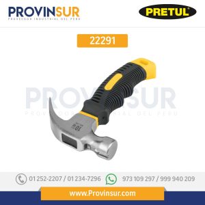 Martillo 10 oz, mango comfort grip, 22291 Pretul