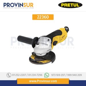 Esmeriladora Angular 4 1/2", 700 W 22360 Pretul