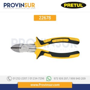 Pinza de corte diagonal 7", mango comfort grip, 22678 Pretul