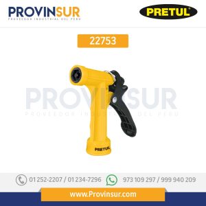 Pistola plástica p/riego, 4", 22753 Pretul