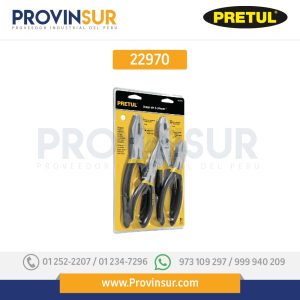 Juego de pinzas, 4 piezas, 22970 Pretul