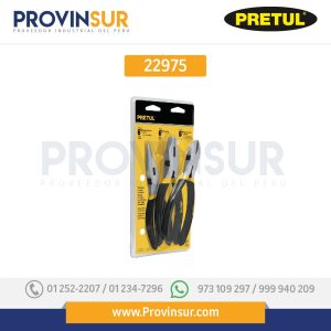 Juego de pinzas, 3 piezas, 22975 Pretul