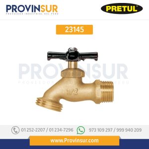 Llave de nariz para jardín, 1/2" en blíster, 23145 Pretul