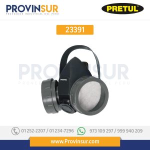 Respirador sin cartucho, 2 filtro, 23391 Pretul
