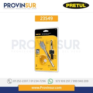 Juego de 3 piezas para instalar cerraduras, 23549 Pretul