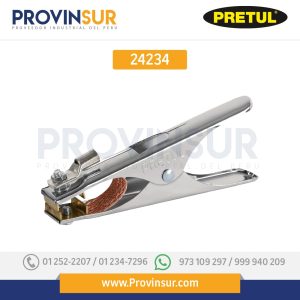 Pinza para tierra de 300 A, 24234 Pretul