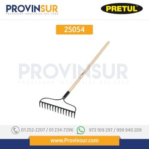 Rastrillo jardinero, 14 dientes, 25054 Pretul