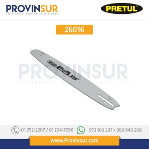 Barra de repuesto para motosierra 20", 26016 Pretul