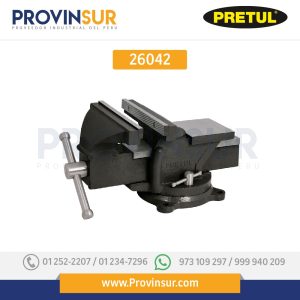 Tornillo de banco, hierro gris, 5", 26042 Pretul