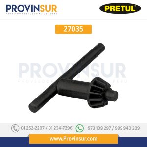 Llave para broquero de 3/8, Pretul