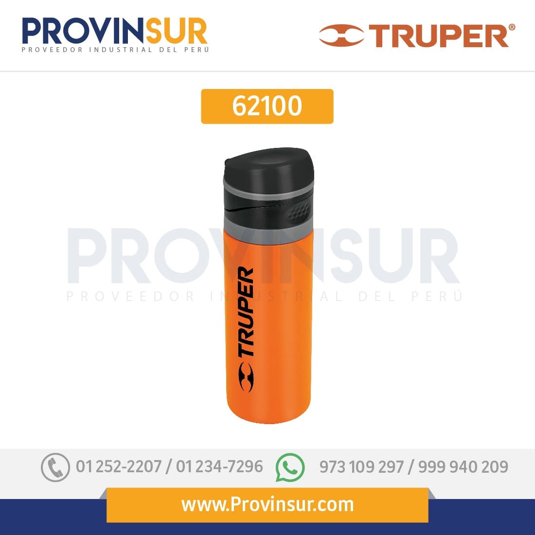 Termo de 400 ml 62100 Truper 1 Termo de 400 ml 62100 Truper