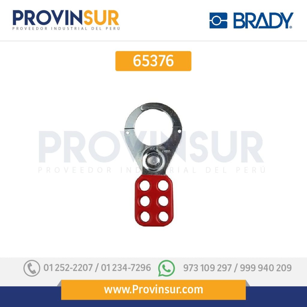 Cerrojos de acero para bloqueo grupal 65376 Brady » Provinsur SAC