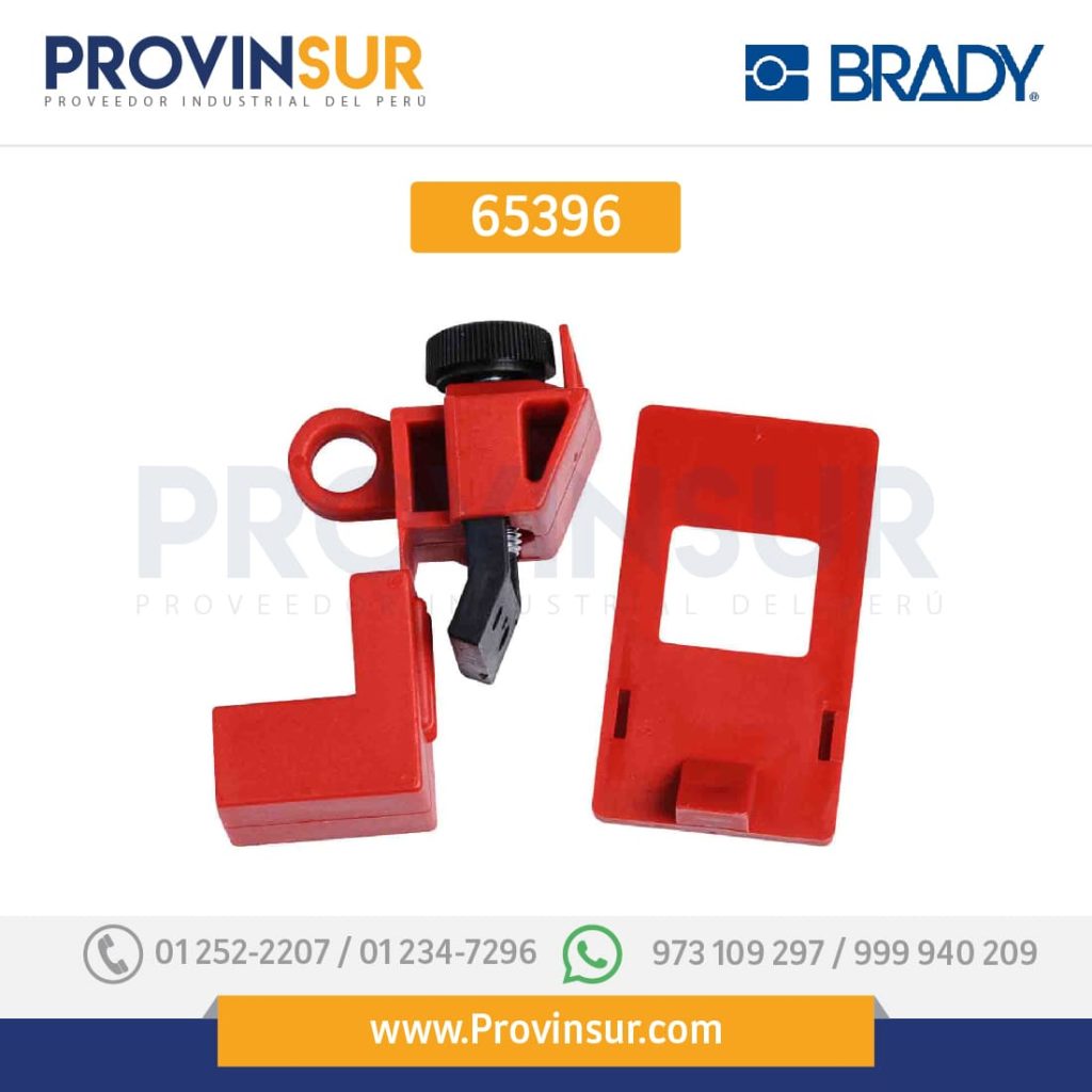 Bloqueo con abrazadera para interruptores automáticos 65396 Brady ...