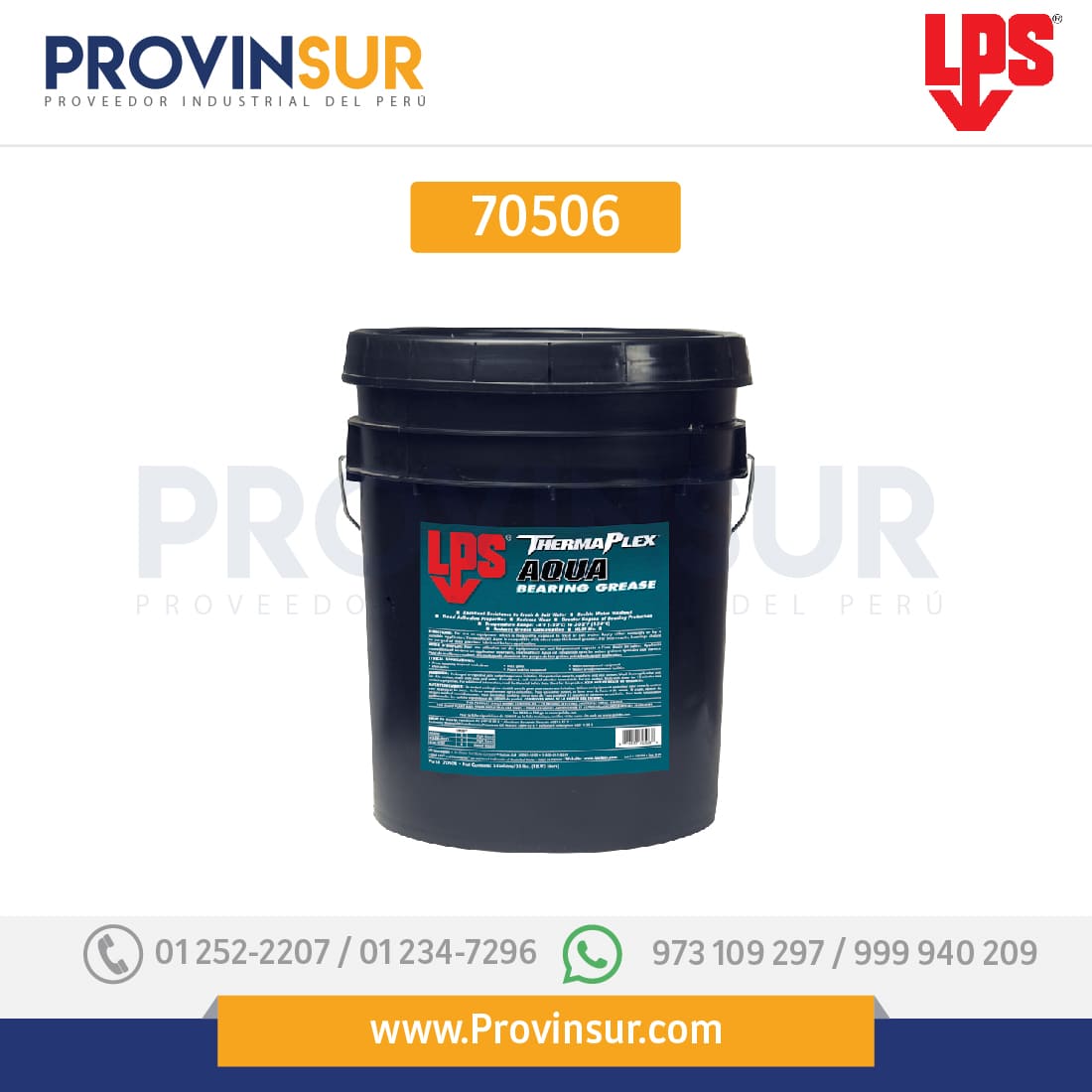 Grasa para Rodamientos 70506 LPS 1 Grasa para Rodamientos 70506 LPS