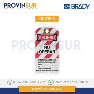 Etiquetas de bloqueo 98219-1 Brady