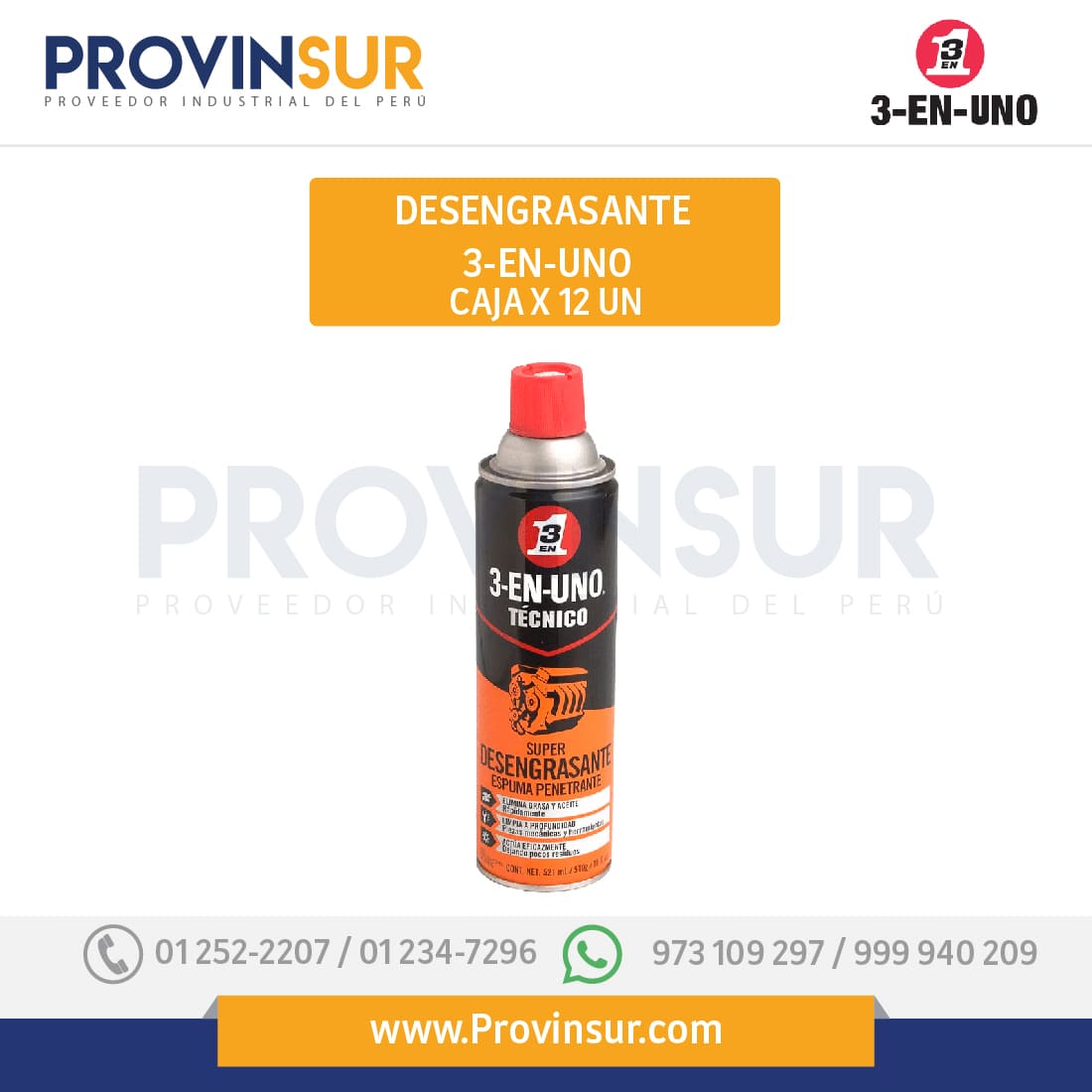 Desengrasante 8 onzas x12 und 3 en Uno 1 Desengrasante 8 onzas x12 und 3 en Uno