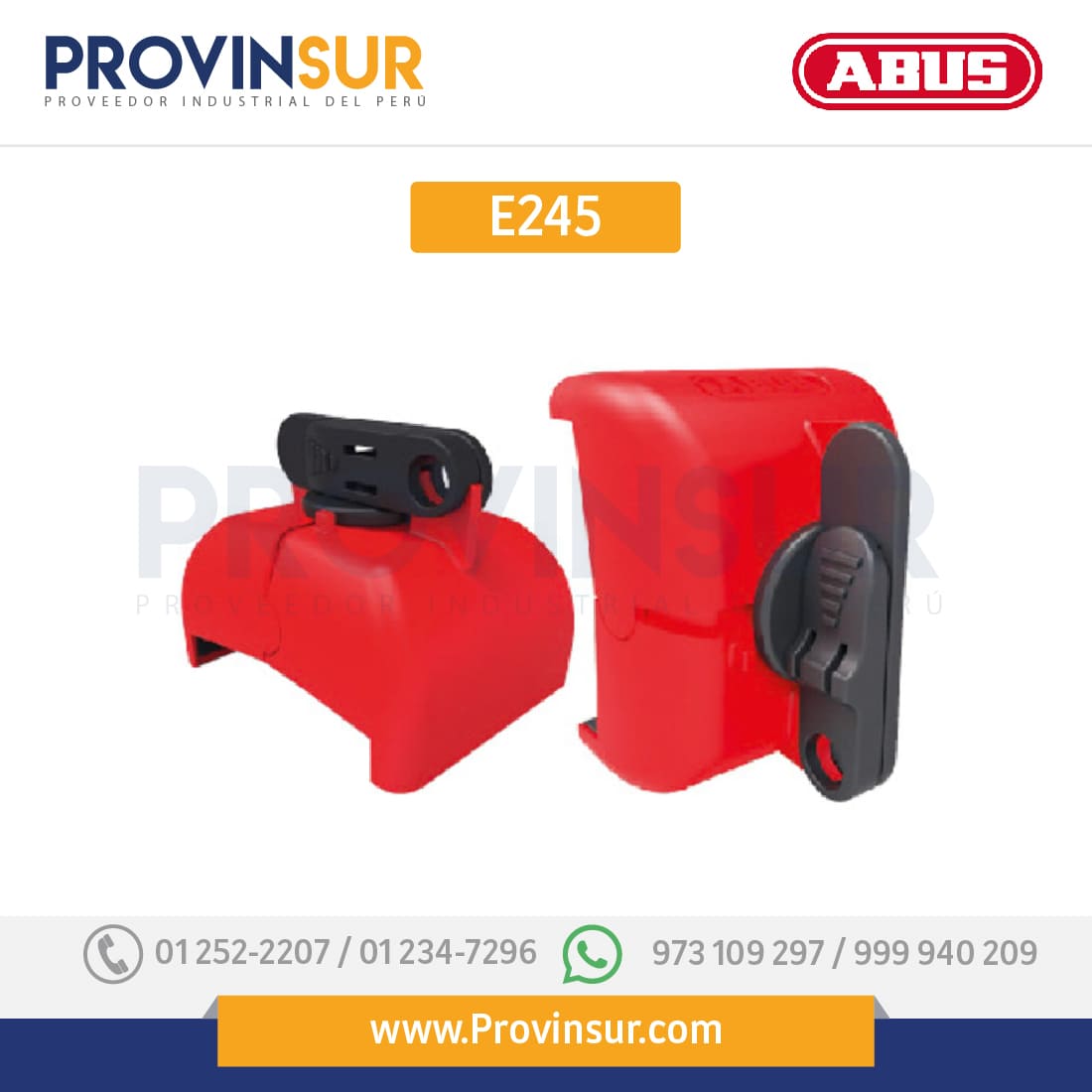 Dispositivo de bloqueo para interruptores E245 Abus 1 Dispositivo de bloqueo para interruptores E245 Abus