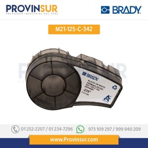 Mangas de poliolefina PermaSleeve de la serie BMP21 Plus para marcaje de alambre M21-125-C-342 Brady