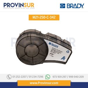 Mangas de poliolefina PermaSleeve de la serie BMP21 Plus para marcaje de alambre M21-250-C-342 Brady