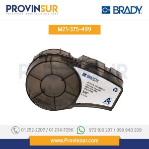 Etiquetas de nailon para bloques de terminales de la serie BMP21 Plus M21-375-499 Brady