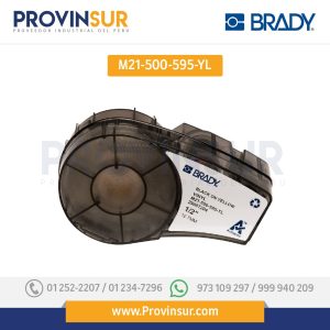 Etiquetas de vinilo para todo el clima de la serie BMP21 Plus M21-500-595-YL Brady