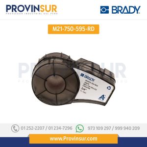 Etiquetas de vinilo para todo el clima de la serie BMP21 Plus M21-750-595-RD Brady