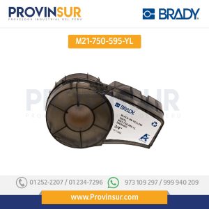 Etiquetas de vinilo para todo el clima de la serie BMP21 Plus M21-750-595-YL Brady