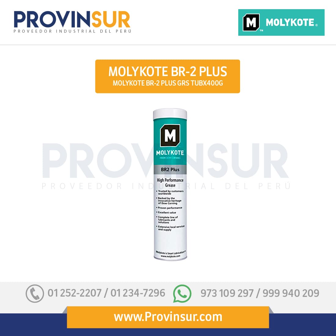 Grasa 400g Molykote BR-2 Plus 1 Grasa 400g Molykote BR-2 Plus
