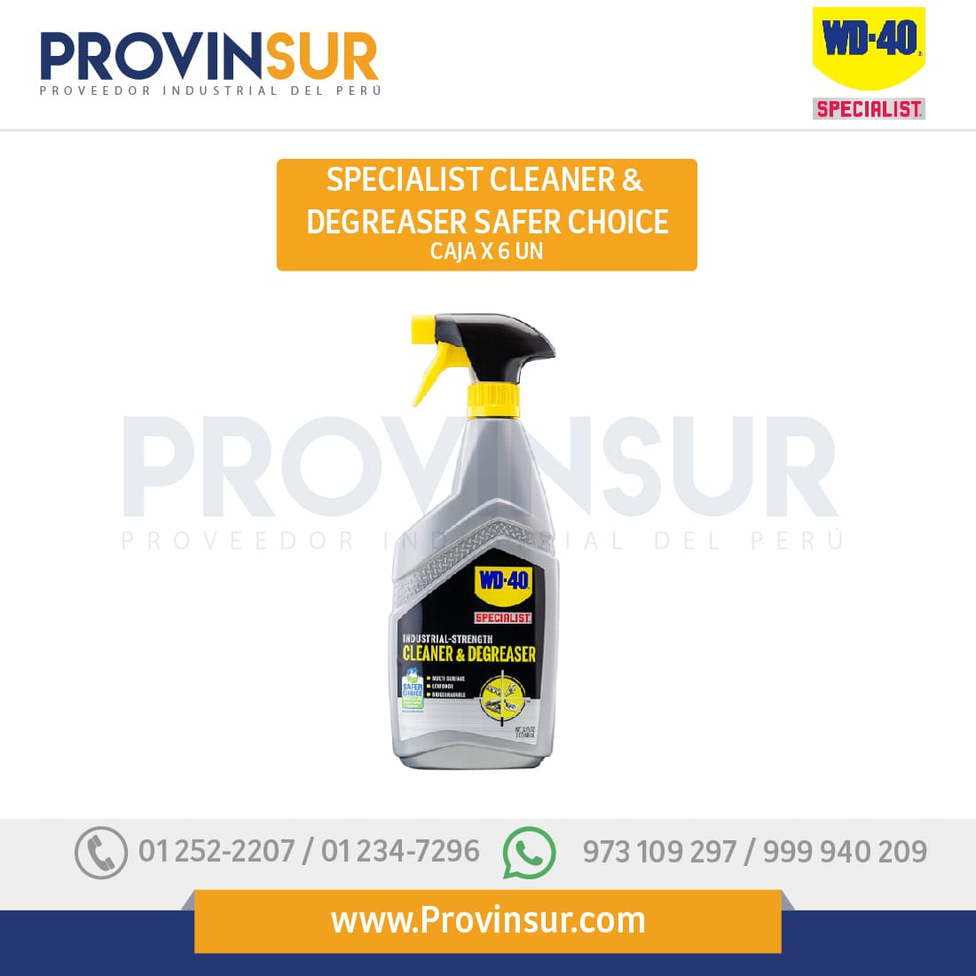 Specialist Industrial Strength Limpiador y desengrasante 24 oz WD - 40 1 Specialist Industrial Strength Limpiador y desengrasante 24 oz WD - 40