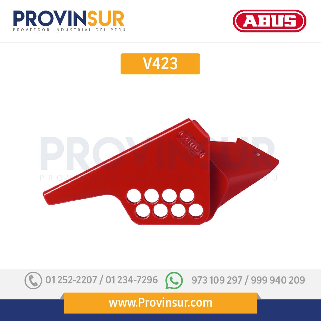 Bloqueo de Válvula V423 Abus 1 Bloqueo de Válvula V423 Abus