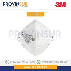 Respirador Plegable 9820 3M