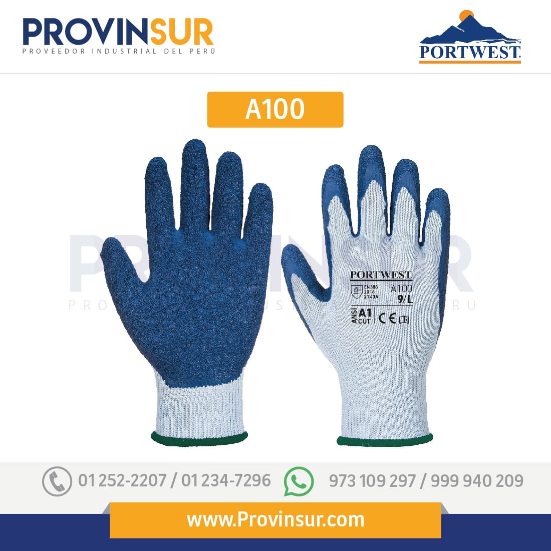 PORTWEST A354K8R Guanto DermiFlex Ultra Pro In Schiuma Poliuretano Nitrile Nero A354k8r
