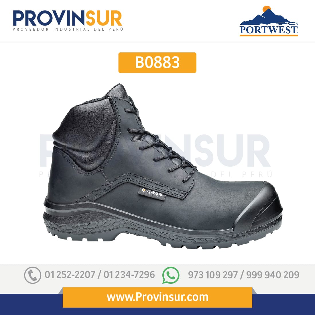 Botin Be-Browny Top/Be-Jetty Top B0883 Negro Portwest 1 Botin Be-Browny Top/Be-Jetty Top B0883 Negro Portwest