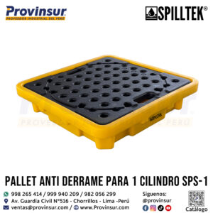 Inicio Nuevo 38 PALLET ANTIDERRAME PARA 1 CILINDRO