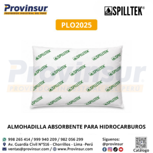 Inicio Nuevo 34 ALMOHADILLA ABSORBENTE PARA HIDROCARBUROS PLO2025 SPILLTEK