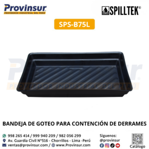 BANDEJA DE GOTEO PARA CONTENCIÓN DE DERRAME SPS-B75L SPILLTEK