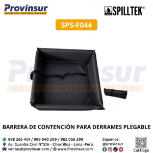 BARRERA DE CONTENCIÓN PARA DERRAMES PLEGABLE SPS-F044