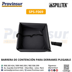 BARRERA DE CONTENCIÓN PARA DERRAMES PLEGABLE SPS-F069
