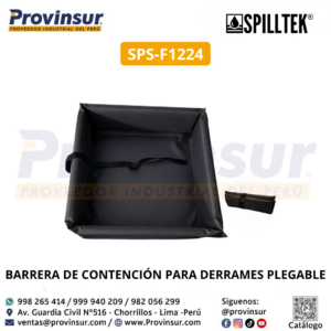 BARRERA DE CONTENCIÓN PARA DERRAMES PLEGABLE SPS-F1224