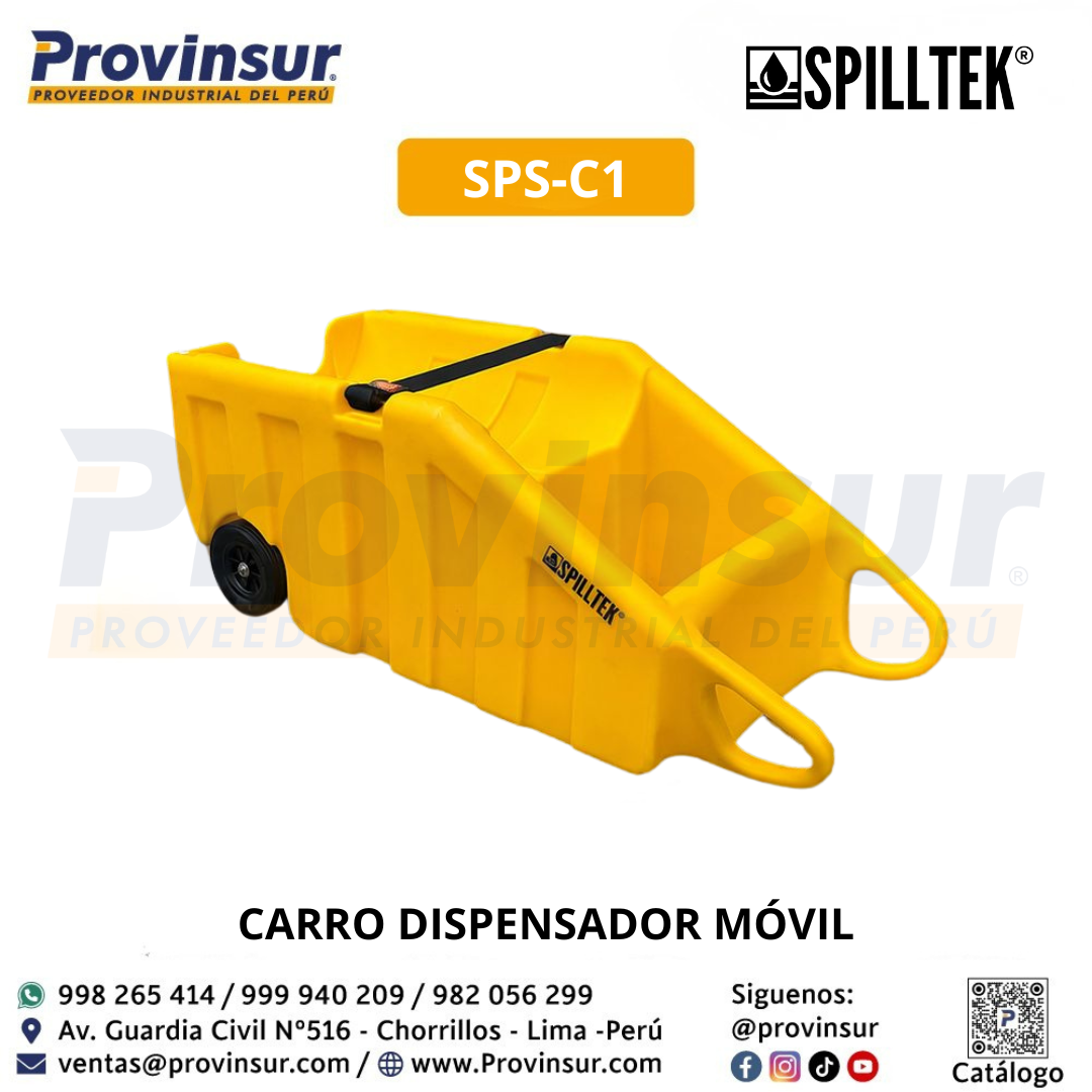 CARRO DISPENSADOR MÓVIL SPS-C1 SPILLTEK 4 CARRO DISPENSADOR MÓVIL SPS-C1 SPILLTEK