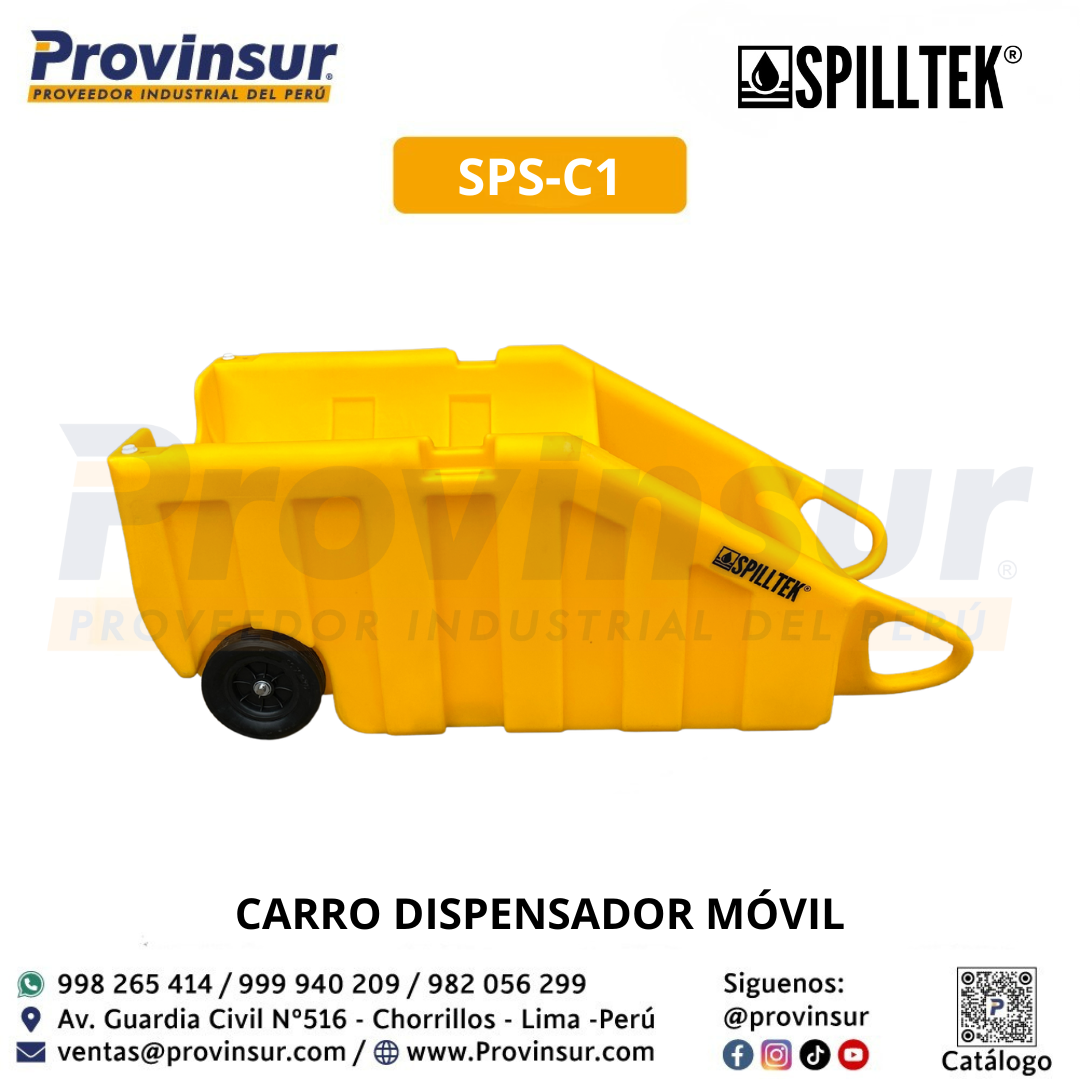 CARRO DISPENSADOR MÓVIL SPS-C1 SPILLTEK 3 CARRO DISPENSADOR MÓVIL SPS-C1 SPILLTEK